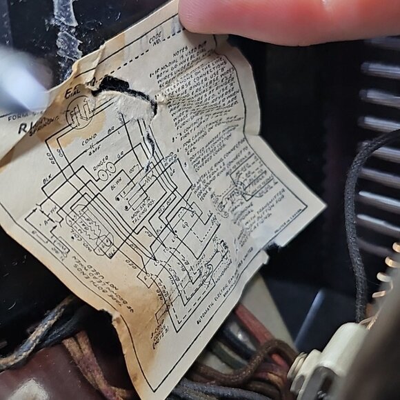 Vintage Black Automatic Electric AE50 Rotary Wall Telephone Needs Cleaning - Picture 16 of 16